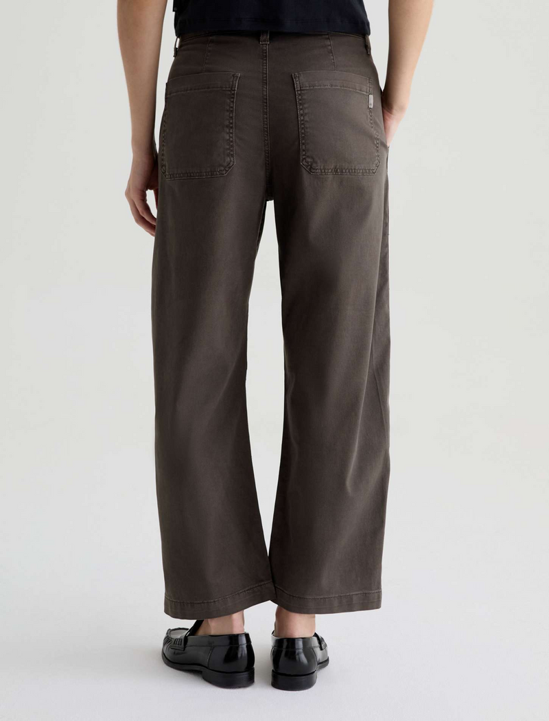 Fiona High Rise Barrel - Sulfur Misty Grey
