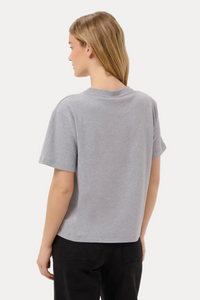 Anne T-Shirt - Medium Grey Melange