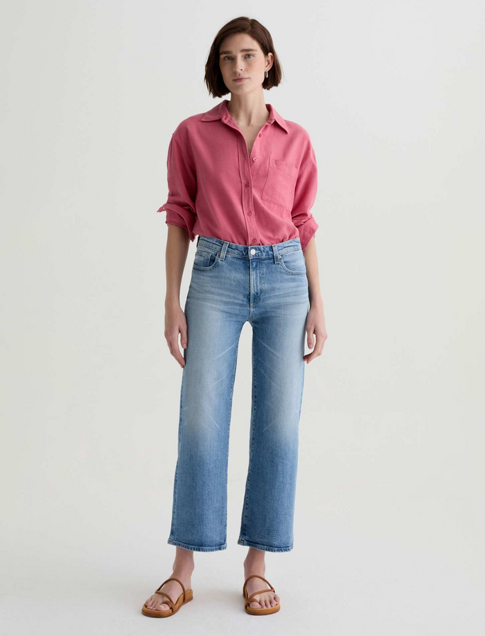 Saige Wide Leg Crop - Helios