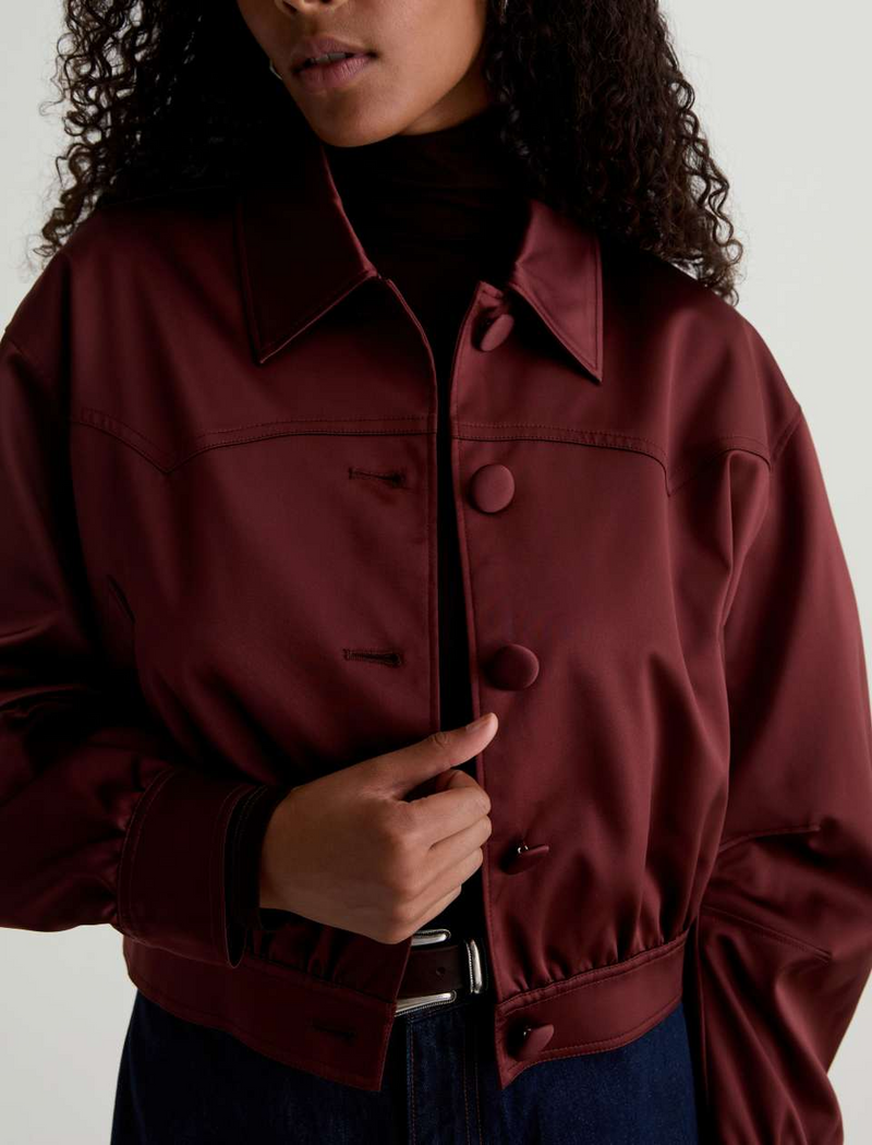 Tana Jacket - Cranberry