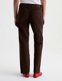 Brinley Mid Rise Straight - Sulfur Wood Brown