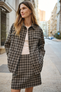 Sissemai Jacket - Black Check