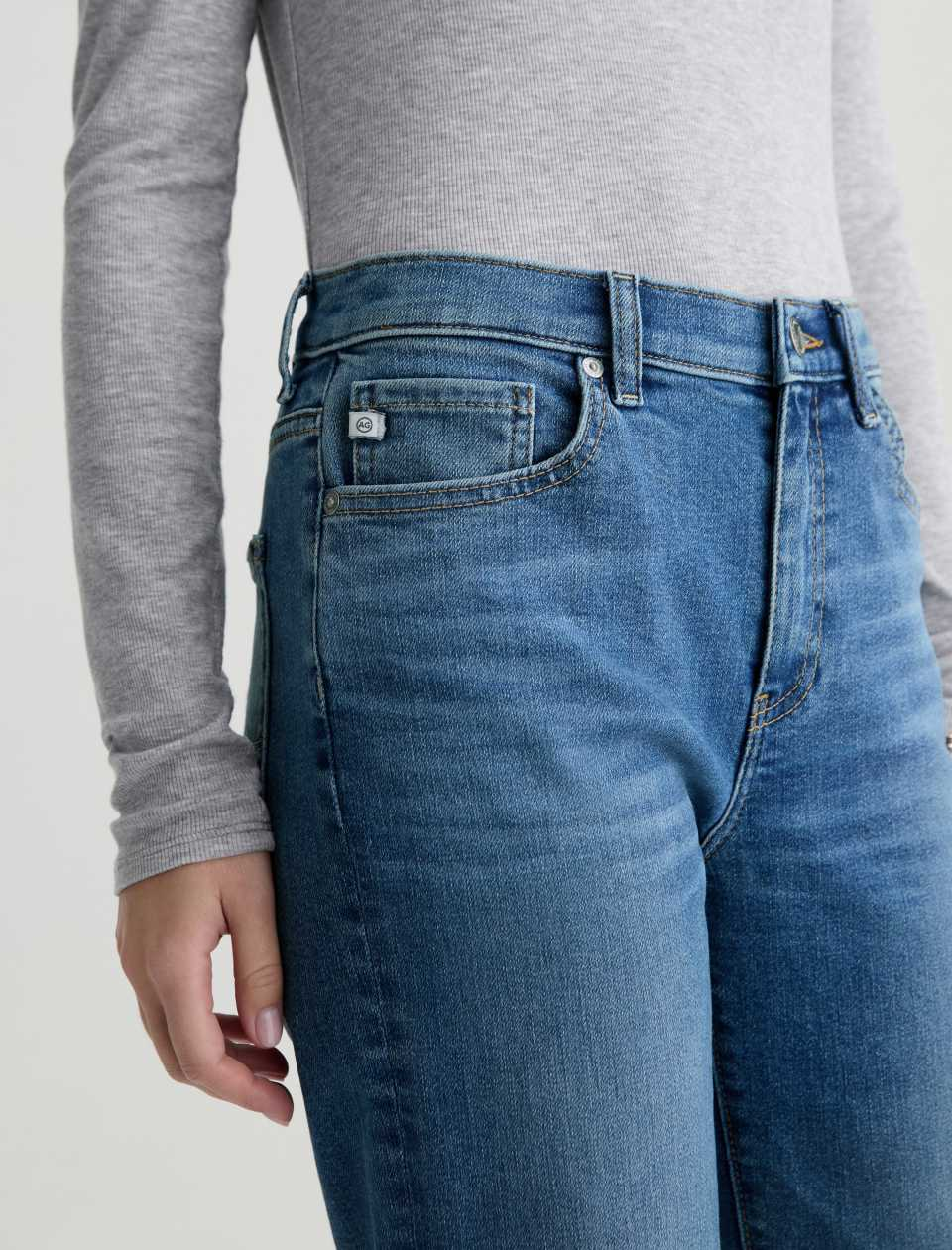 Brinley Mid Rise Jean - Rewind