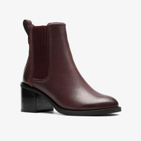 Chamberly Top - Merlot Leather