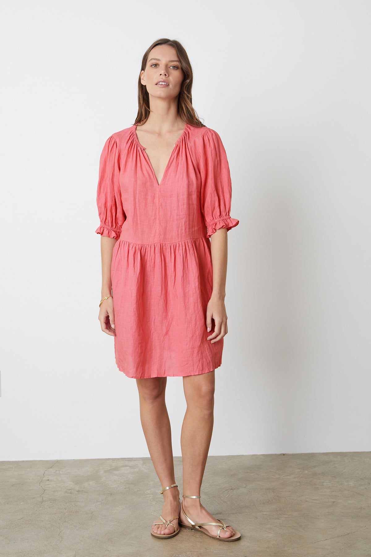 Kalani Dress Rosebay Velvet By Graham Spencer Twist