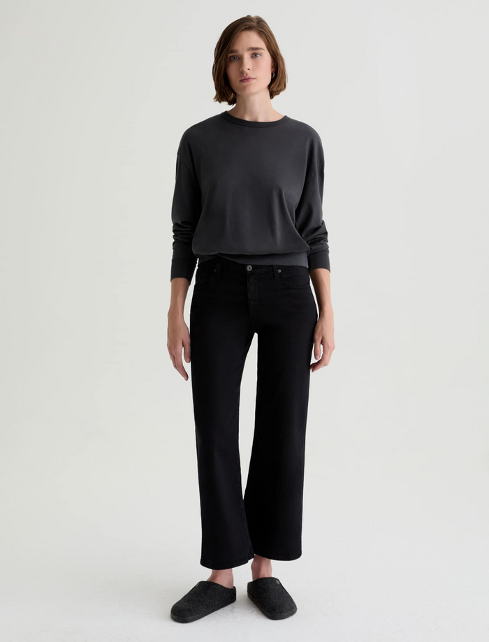 Saige Wide Leg - Super Black