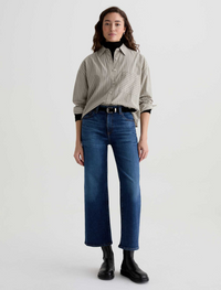 Saige Wide Leg Crop - Veiled