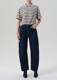 Goldie Tee - Chocolate Stripe