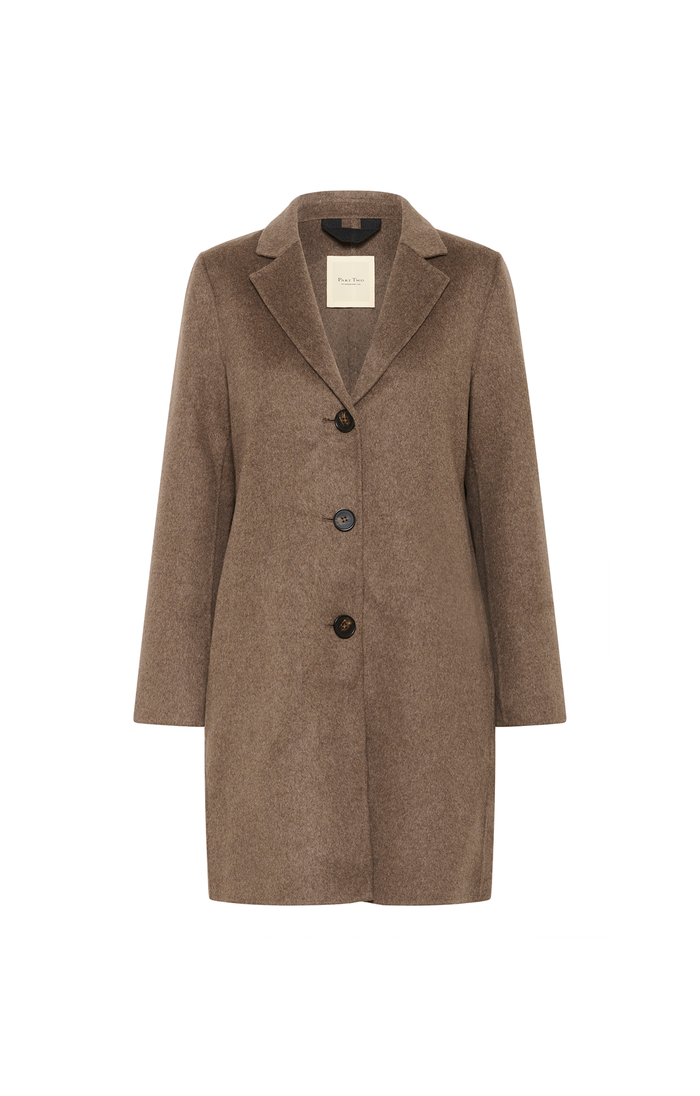 Rosali Jacket - Dark Walnut Melange