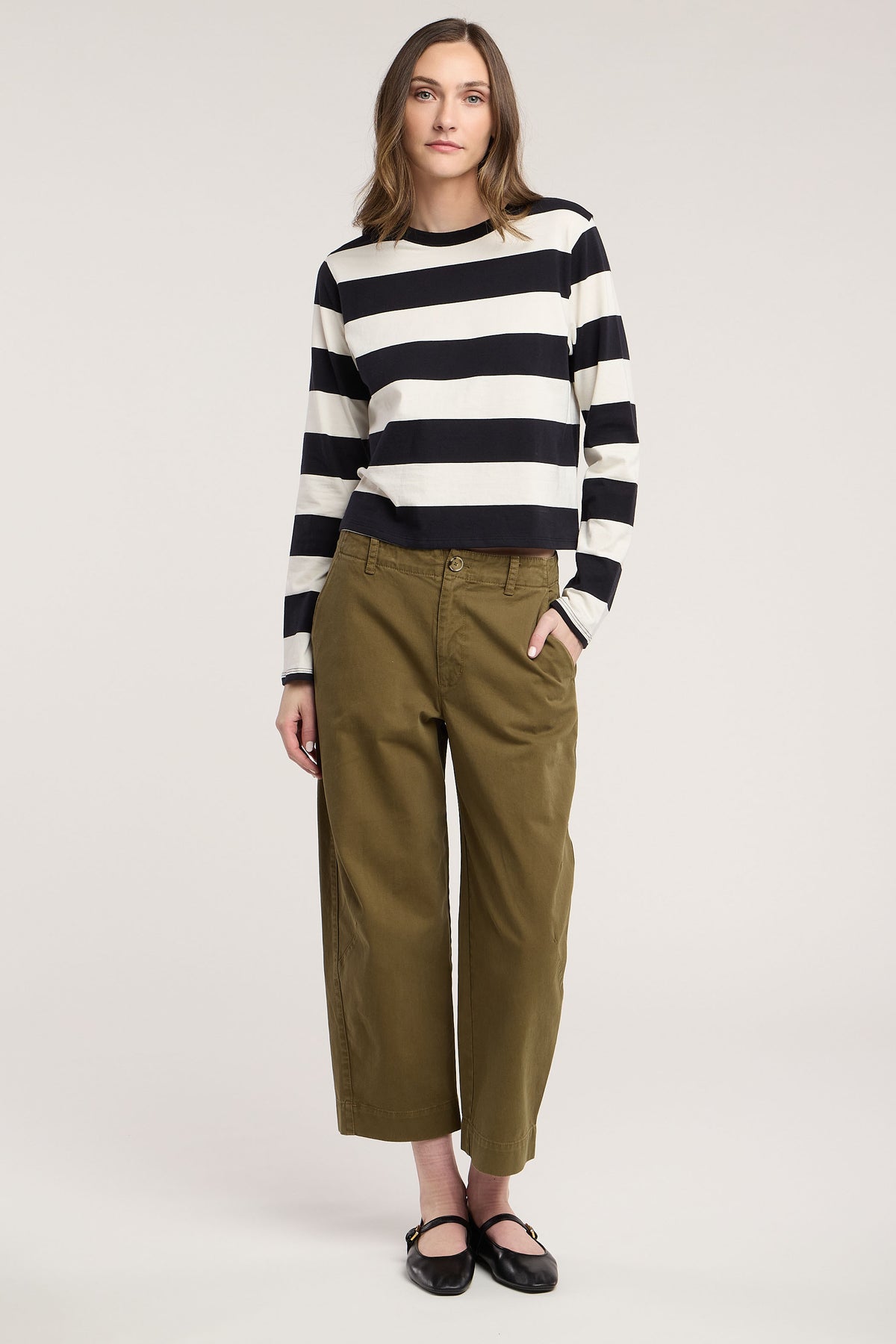Quinnley Top - Black/White
