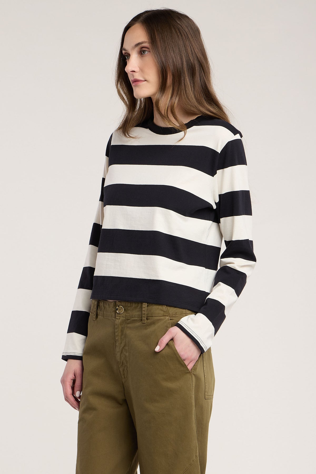 Quinnley Top - Black/White