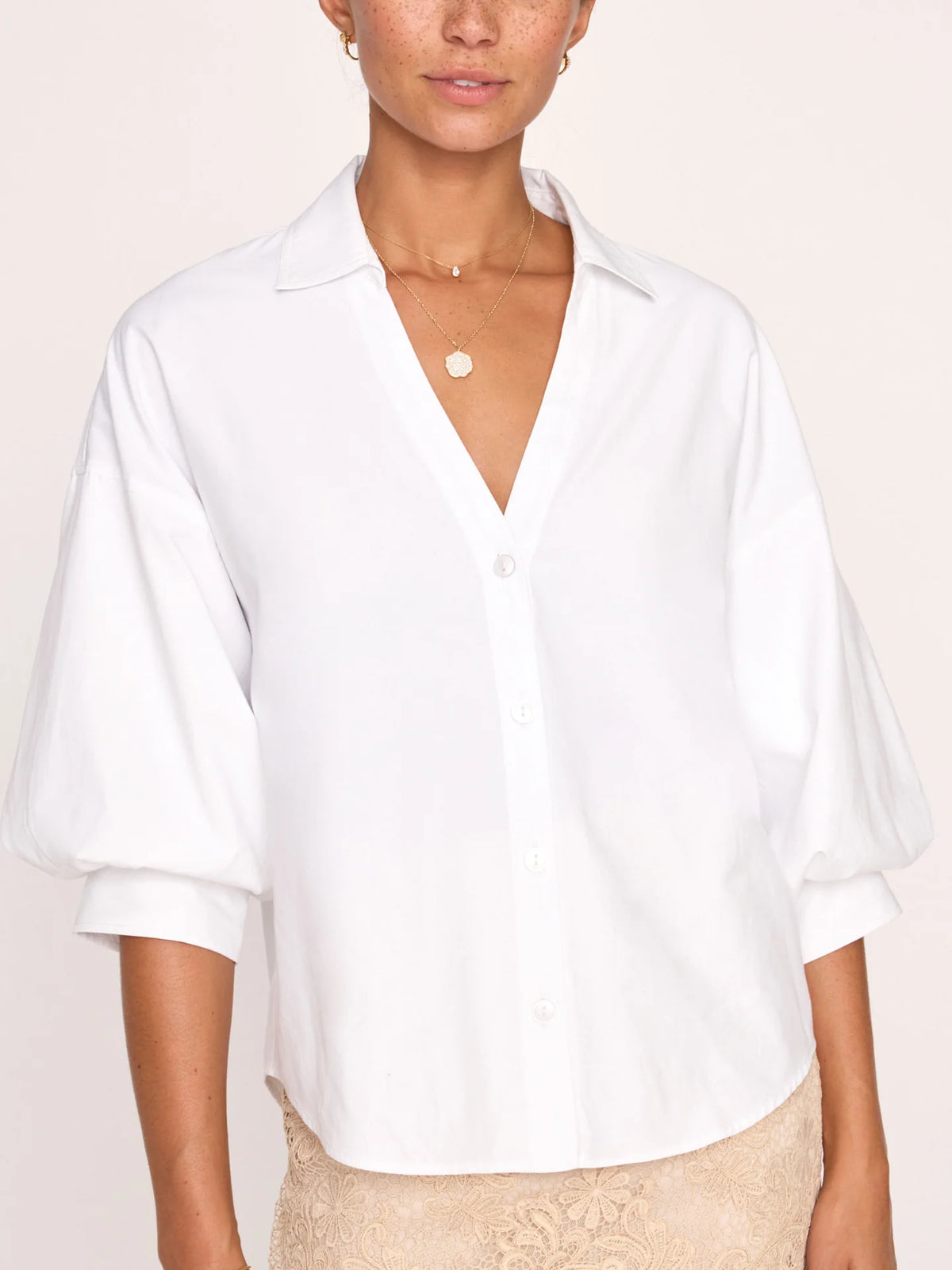 Kate Shirt - Salt White