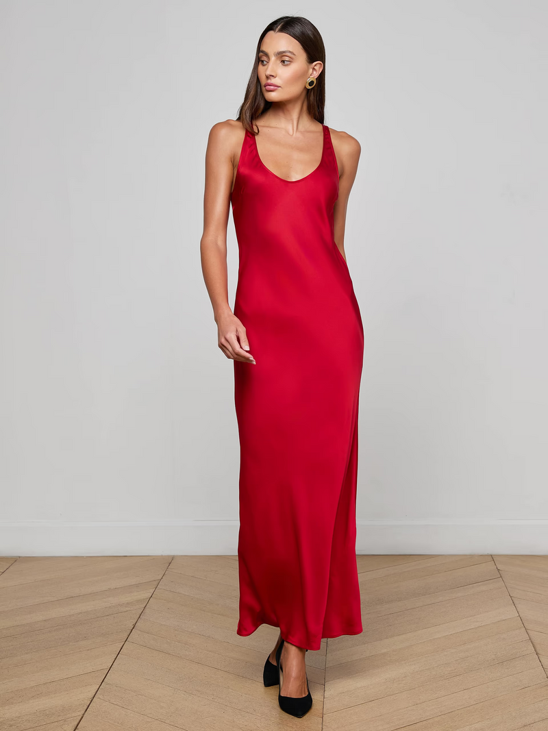 Akiya Tank Dress - Chili Pepper