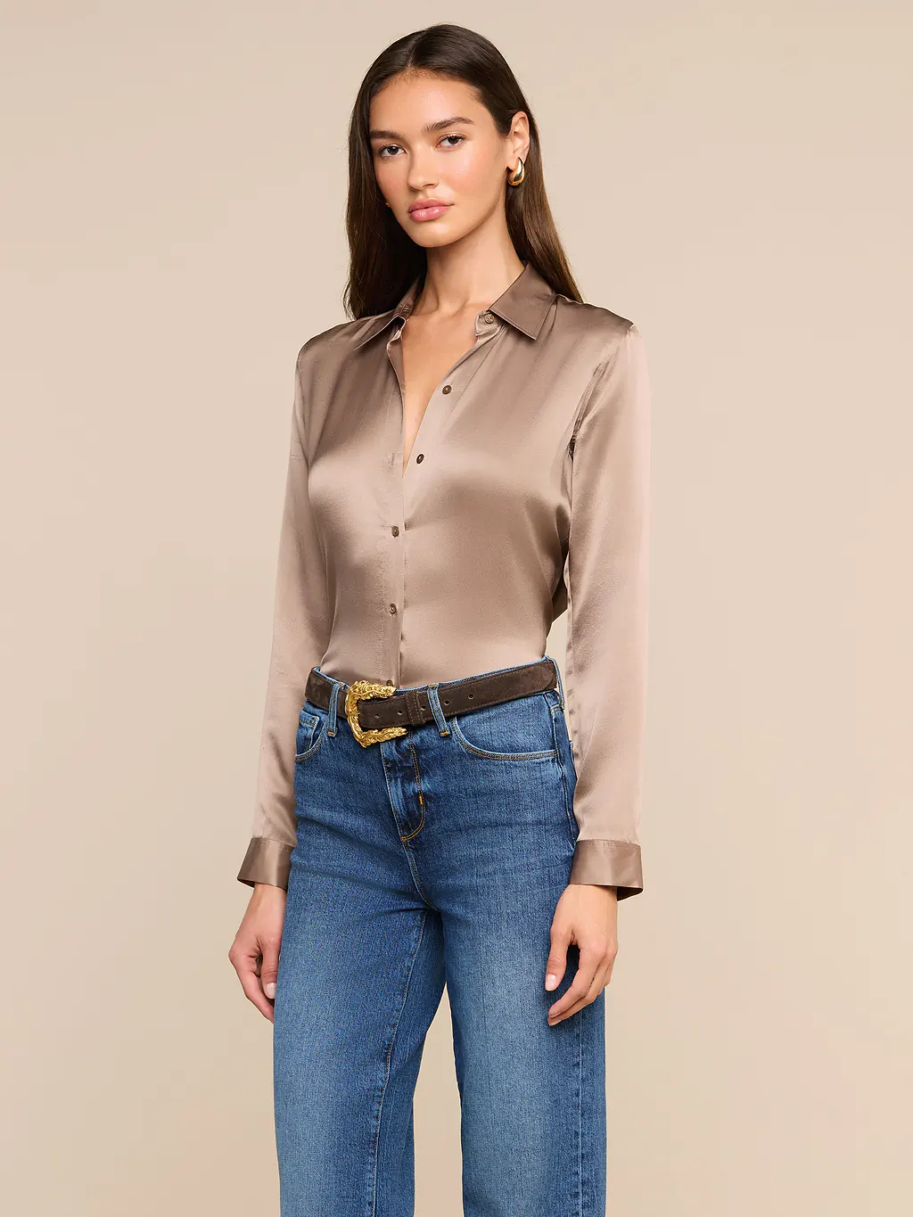 Tyler Blouse - Light Cardamom