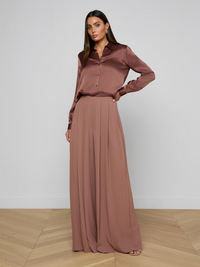 Tyler Blouse - Light Mink