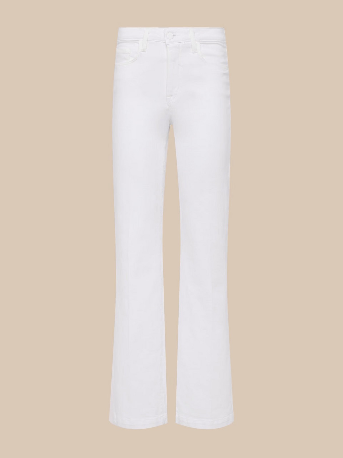 Scottie High Rise Wide Leg - Blanc
