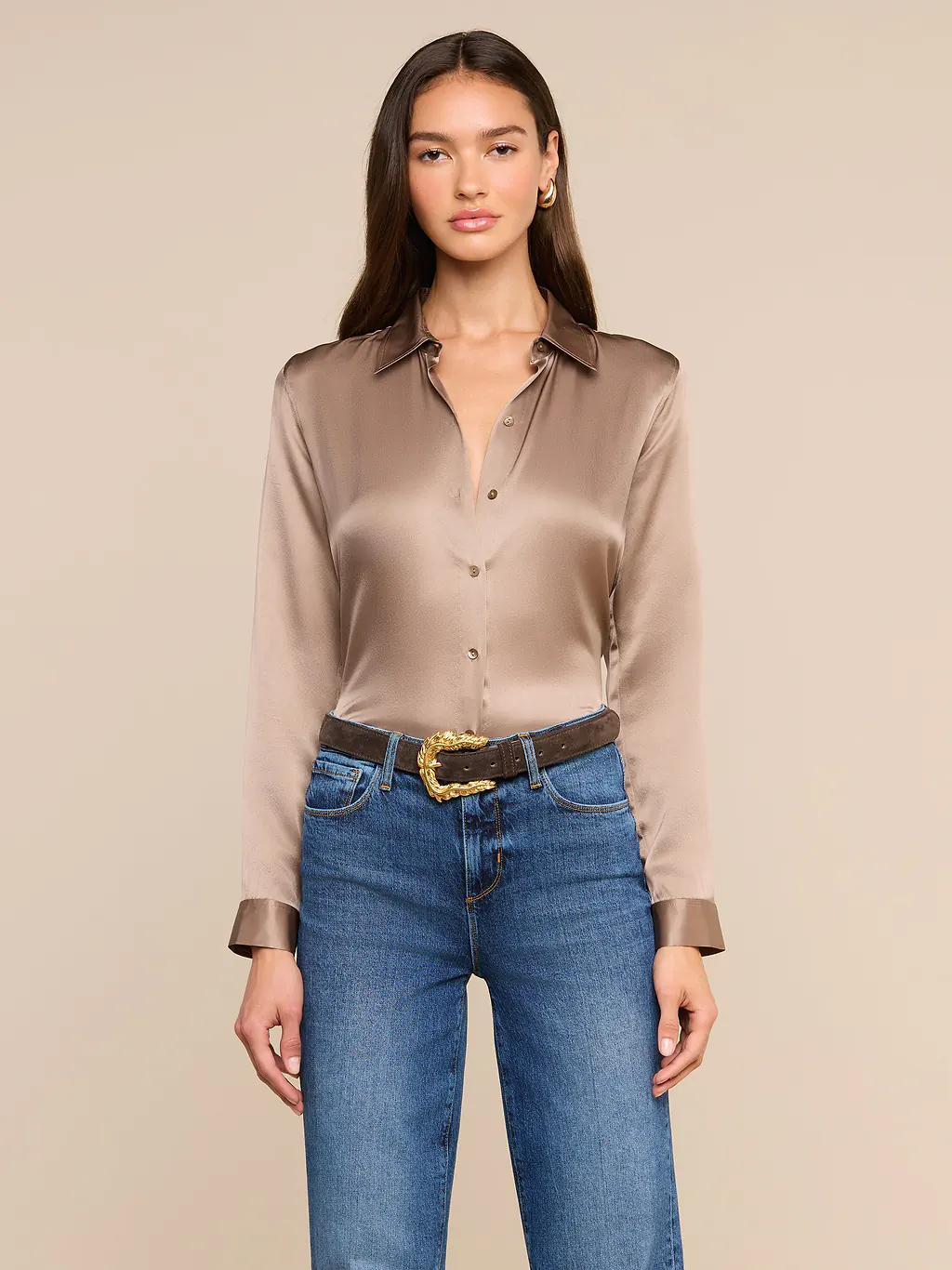 Tyler Blouse - Light Cardamom
