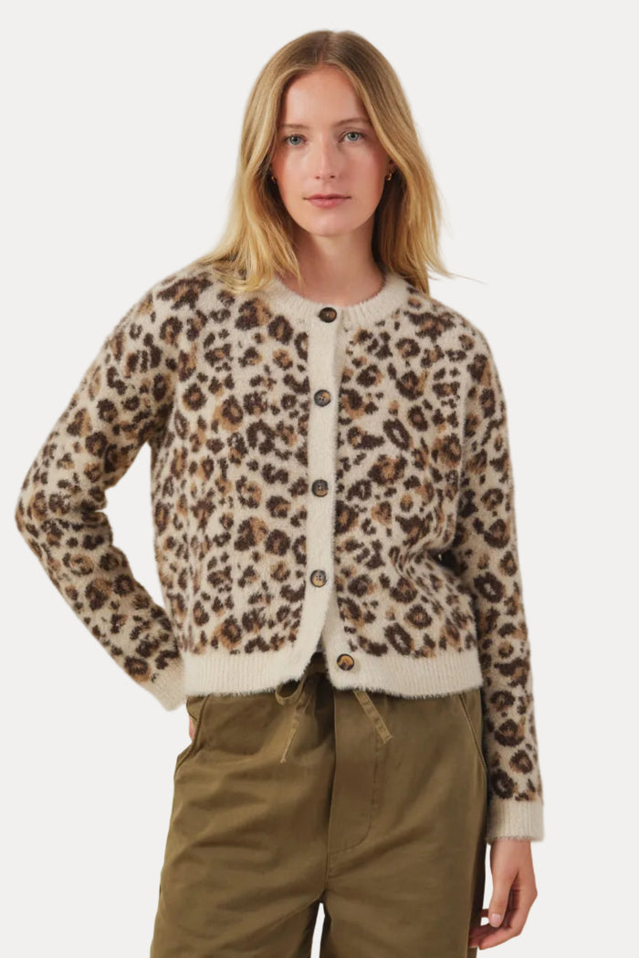 Hannah Cardigan - Leopard