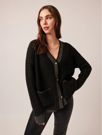 Lyra Cardigan - Smokey Chimney