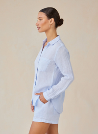 Pocket Button Down - Perennial Blue