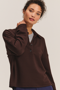 Marian Pullover - Dark Chocolate