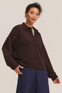 Marian Pullover - Dark Chocolate