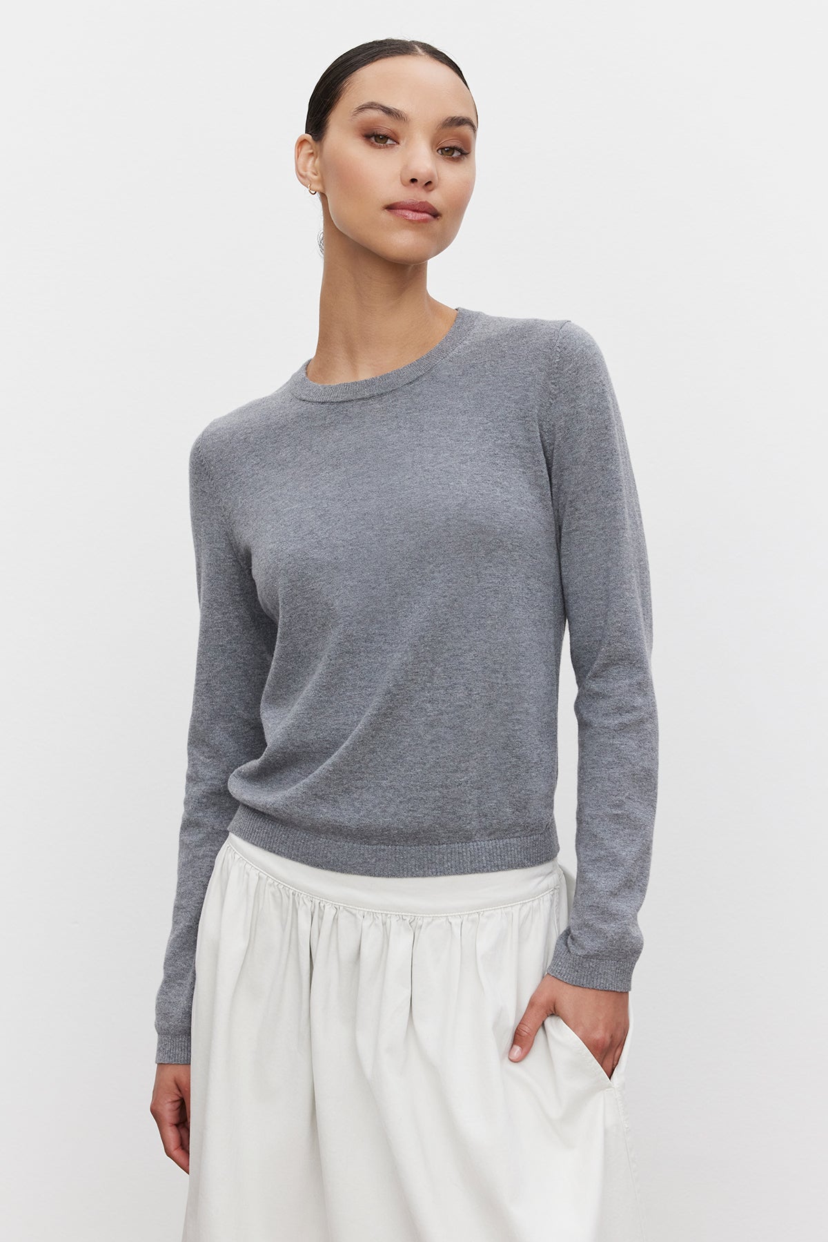 Roxy Sweater - Medium Heather Grey