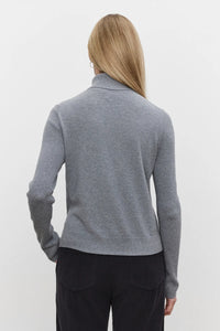 Korie Turtleneck Sweater - Medium Heather Grey