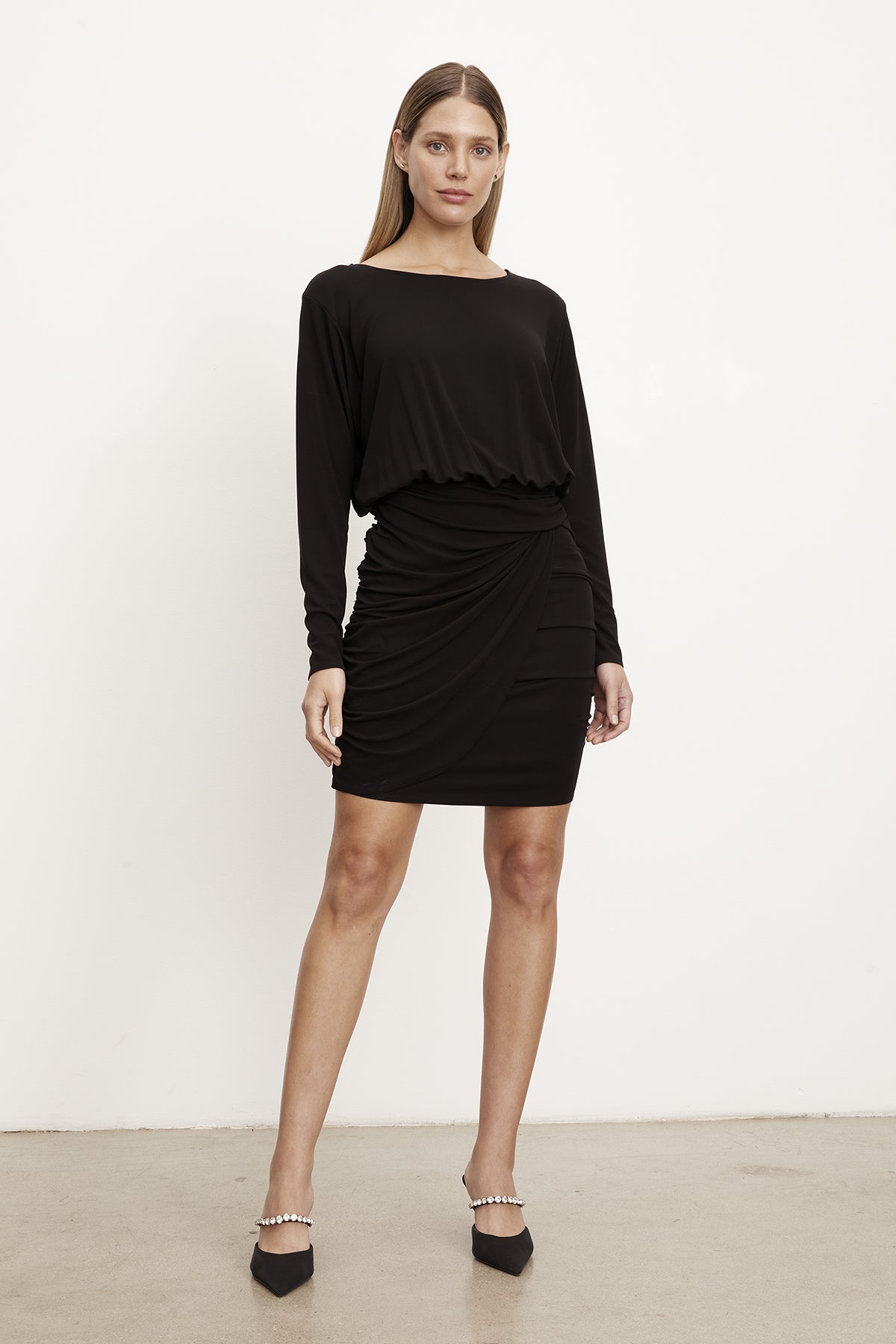 Addy Dress - Black - Velvet By Graham & Spencer – Twist Fashions Inc.