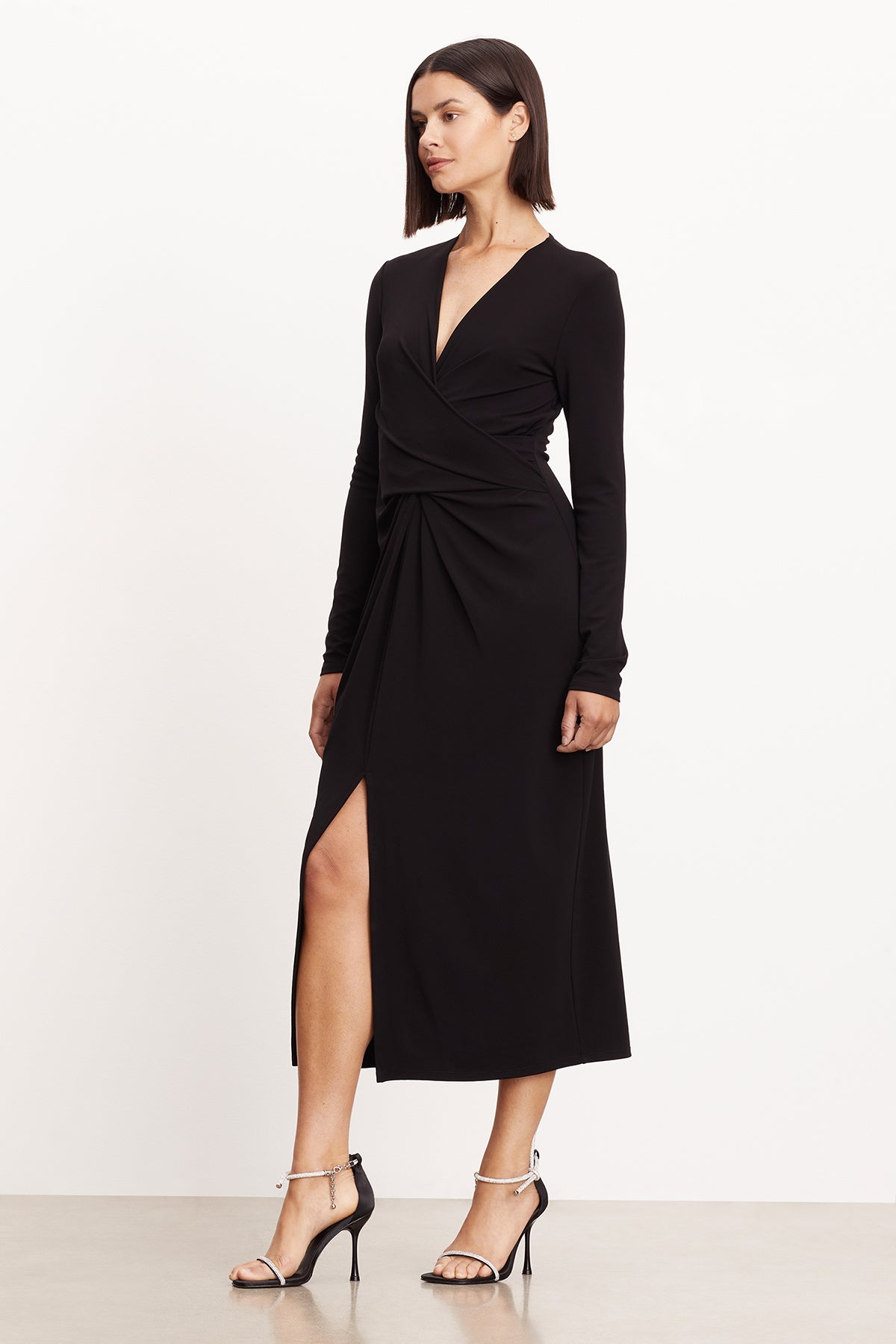 Eliana Dress - Black - Velvet By Graham & Spencer – Twist Fashions Inc.
