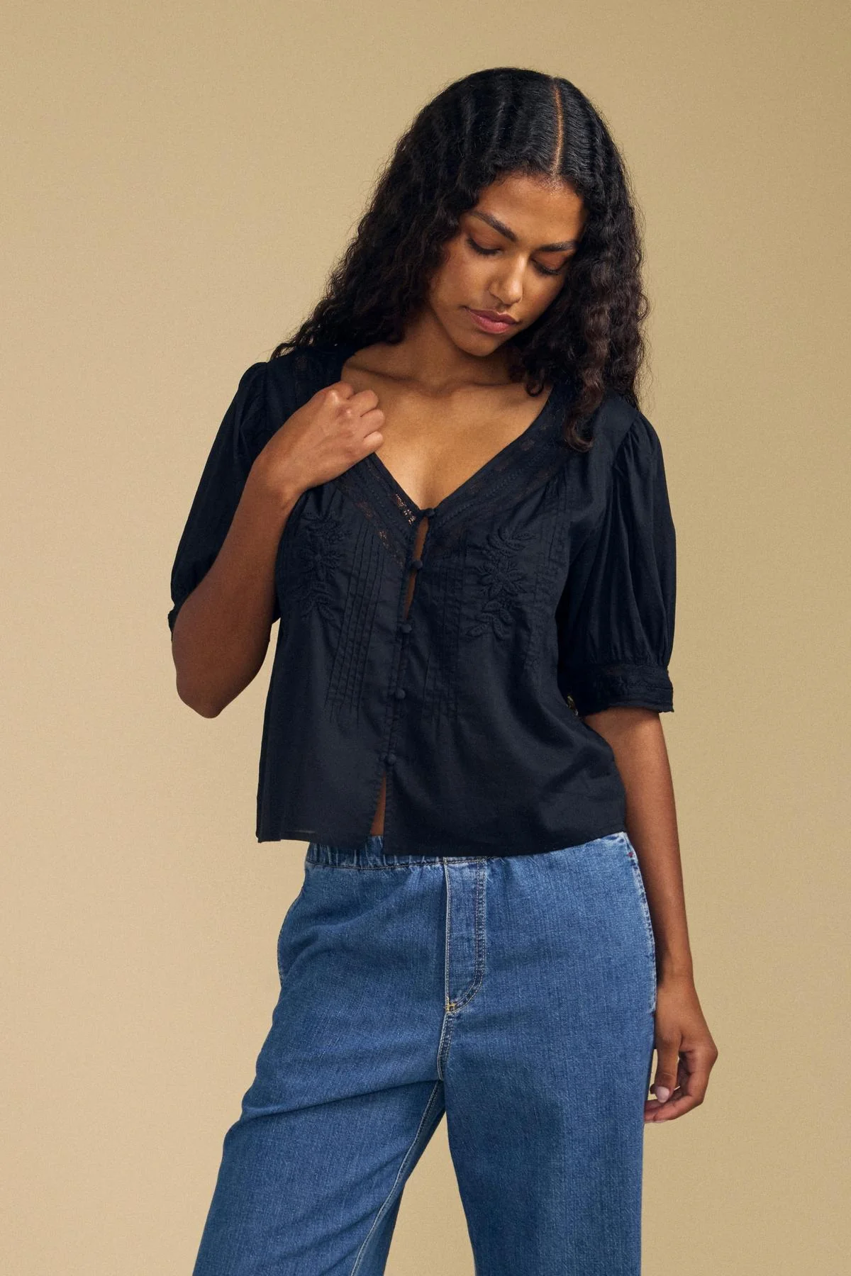 Mavis Top - Black