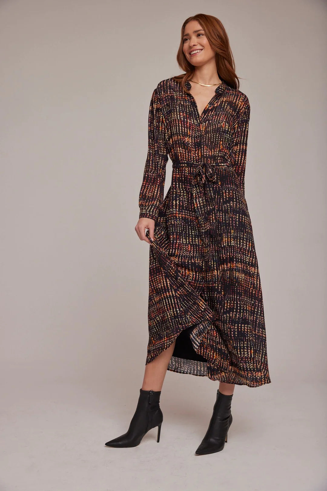 Maxi shirt dress 2024 pattern