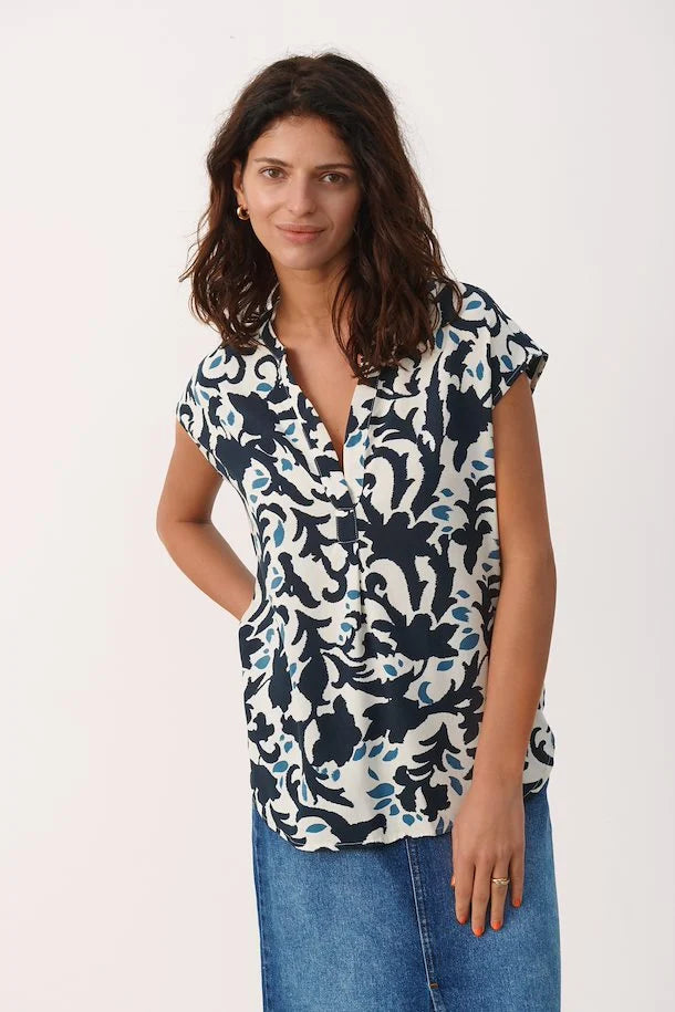 Bjarka Top - Midnight Navy Ornament