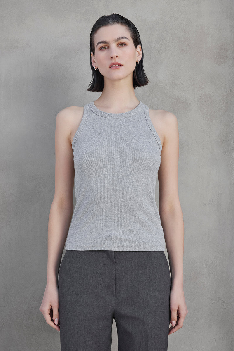 Cruz Tank - Heather Grey