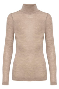 Fang Rollneck - Oatmeal Melange