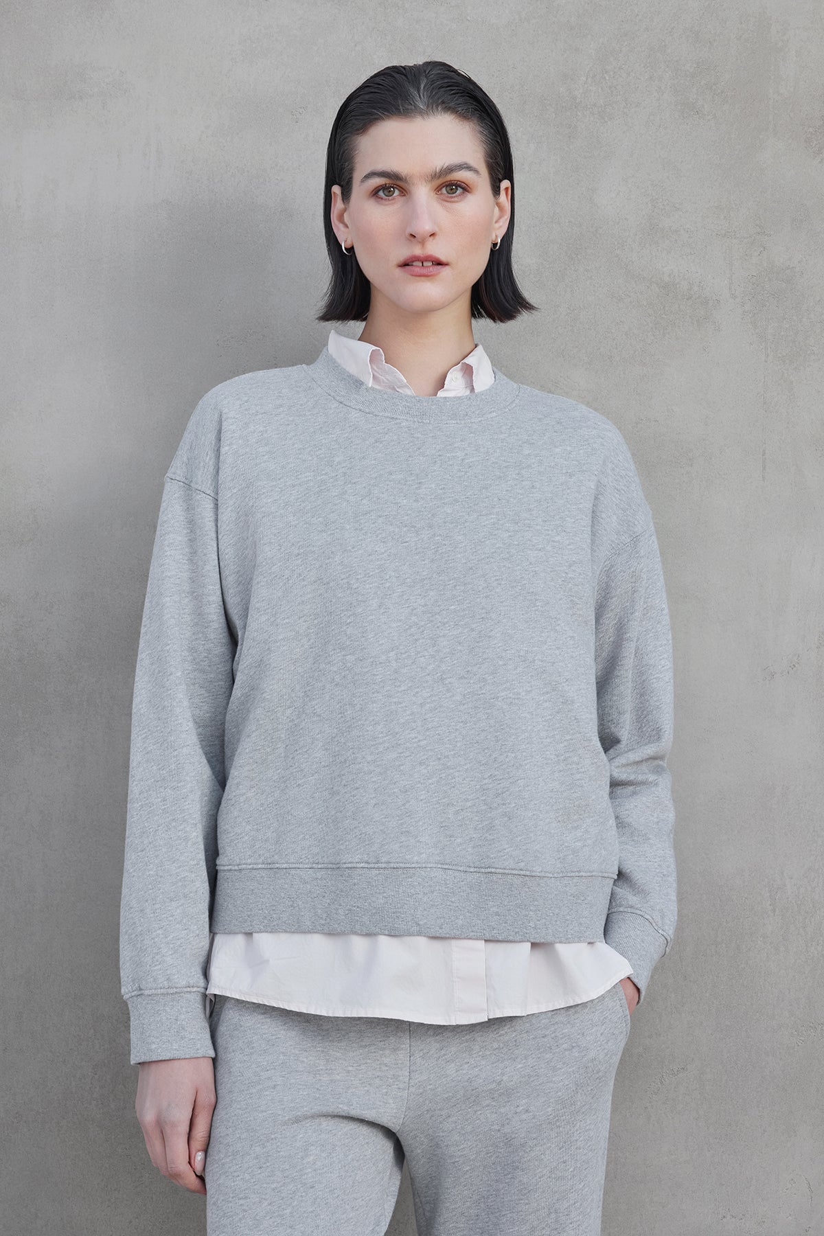 Ynez Sweatshirt - Heather Grey