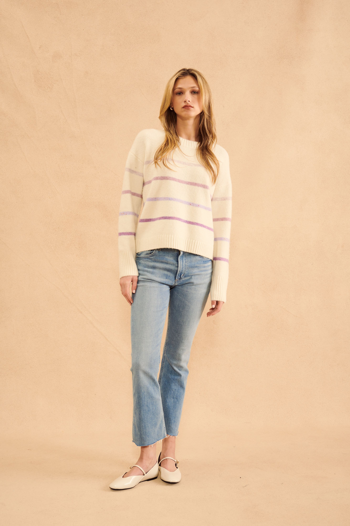 Roscoe Sweater - Violet Pearl