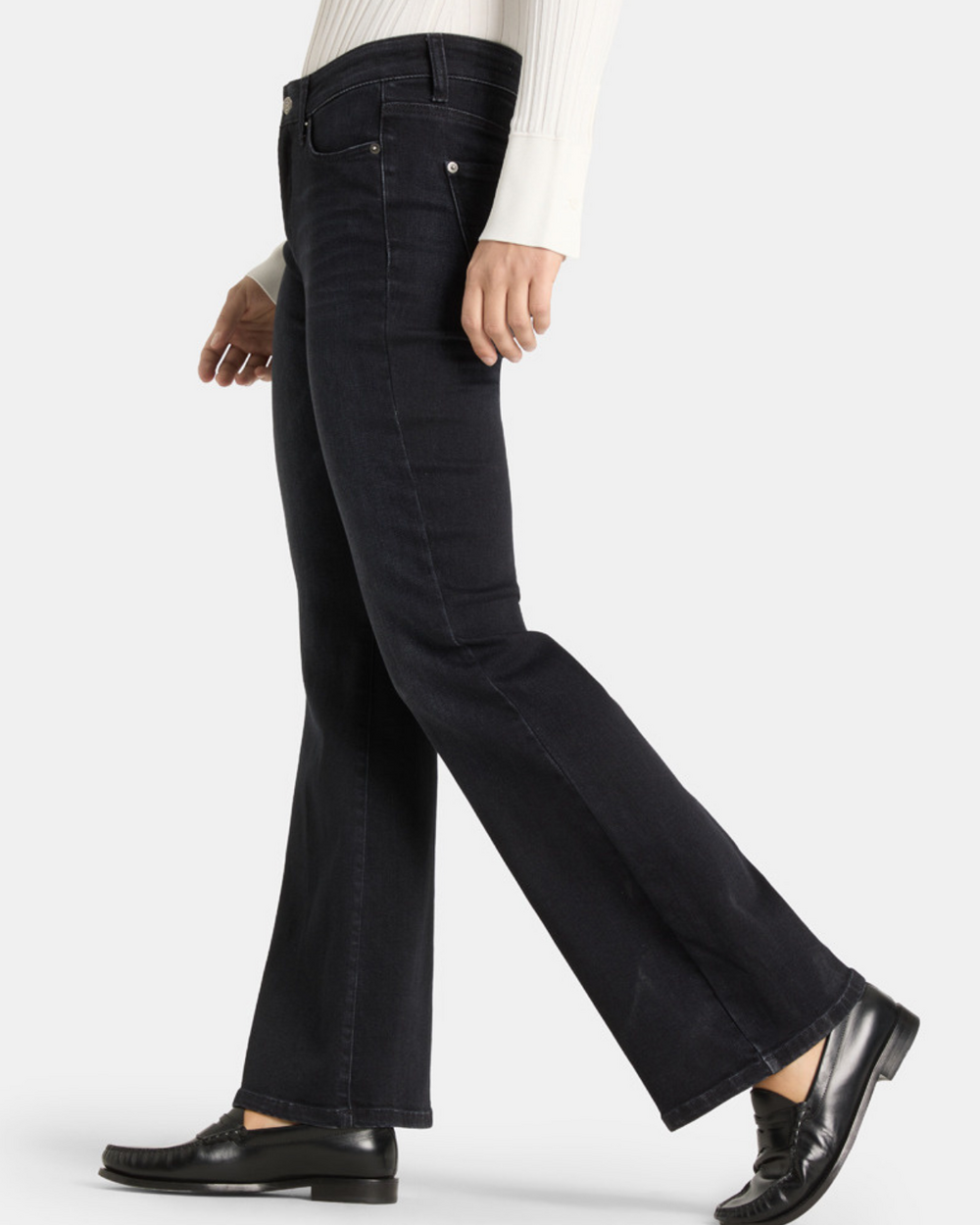 Paris Flared - Shaping Black Dark