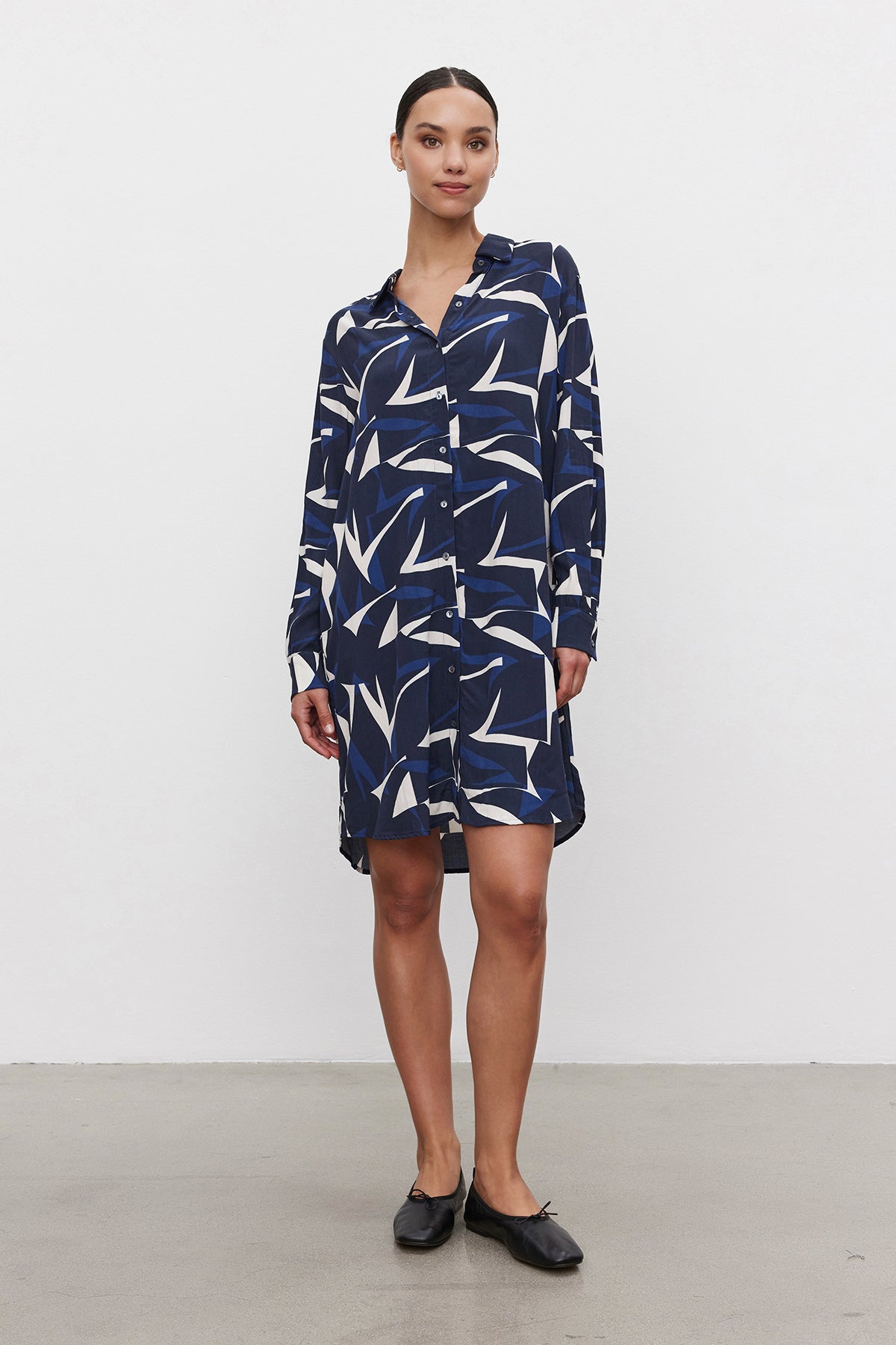 Dacey Dress - Navy