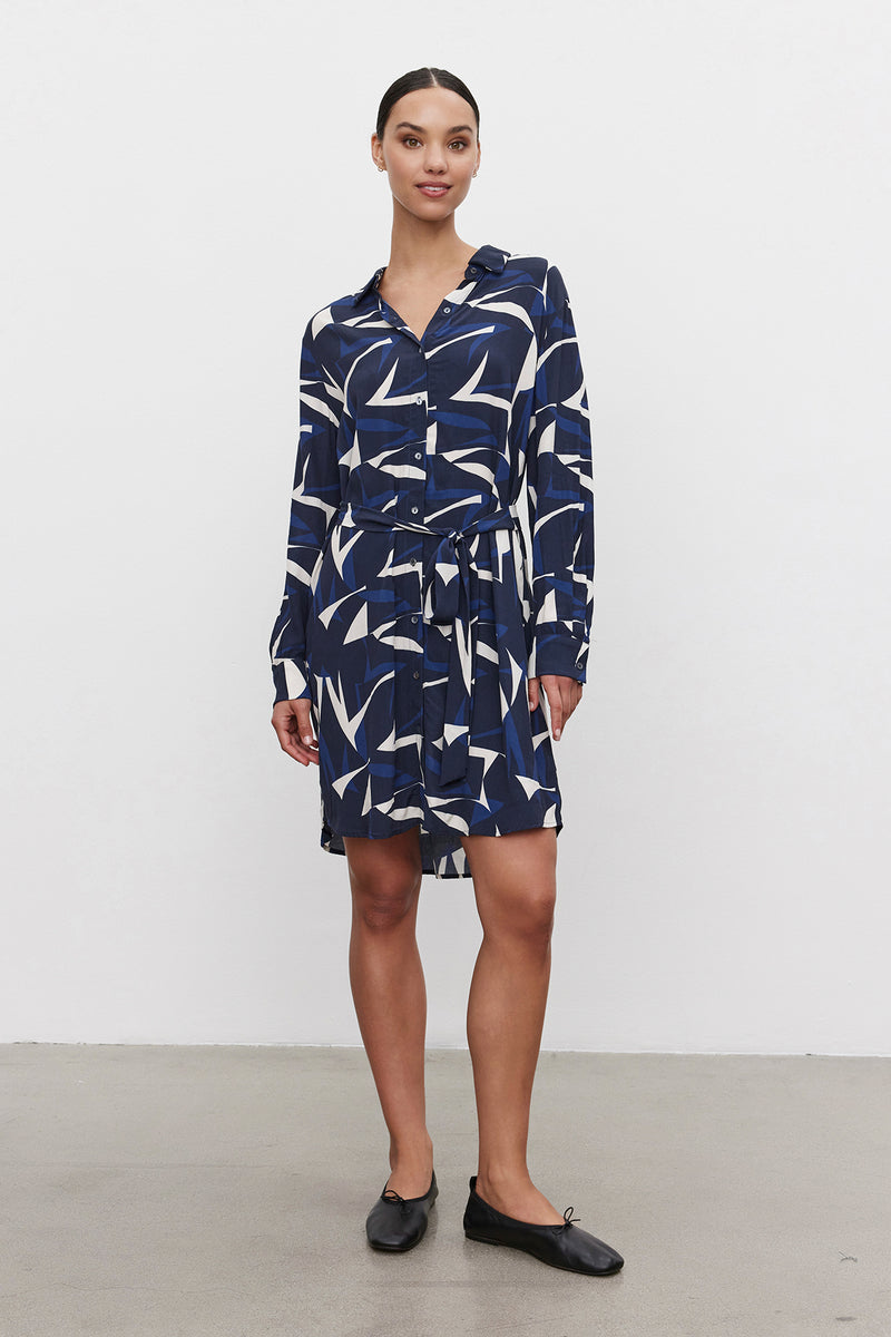 Dacey Dress - Navy