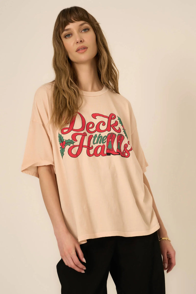 The Halls Perfect BF Tee - Fitch Pink