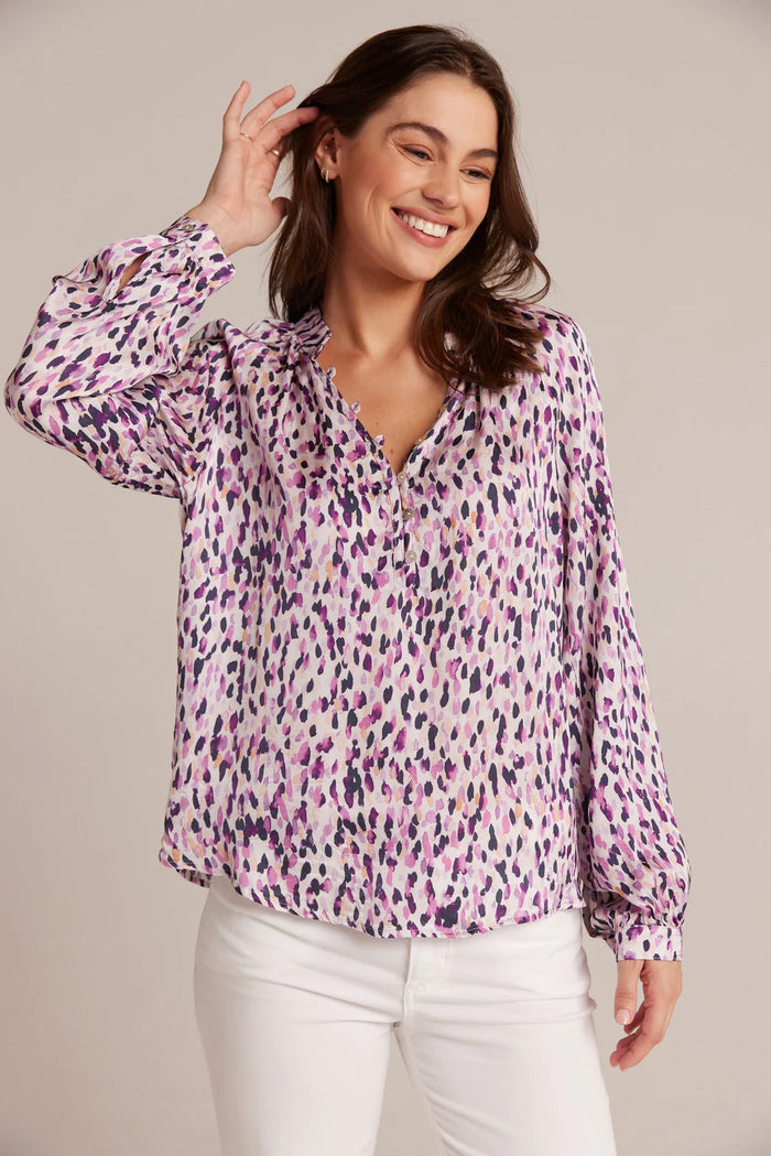 Raglan Sleeve Pullover - Confetti Print