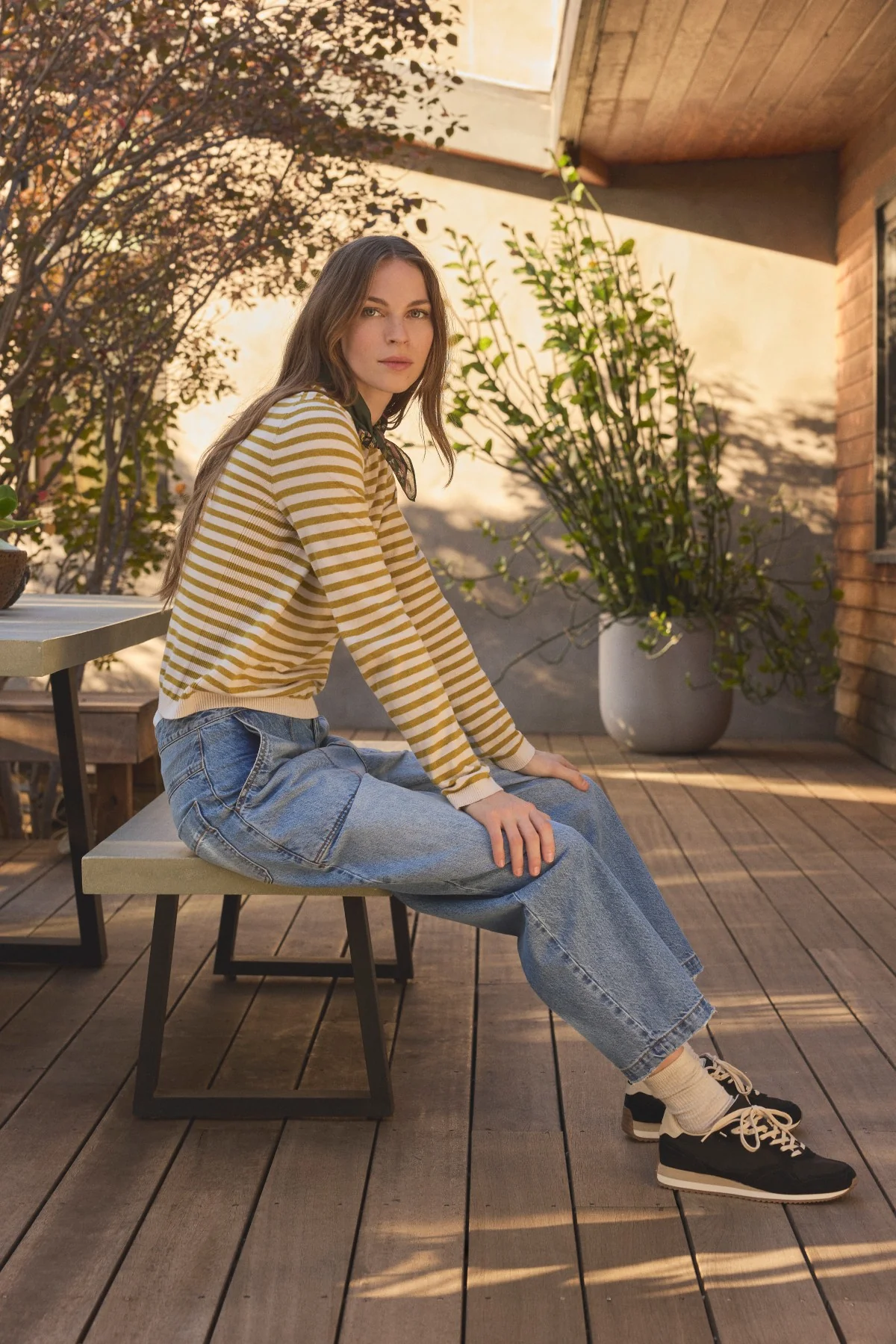 Roxy Sweater - Gold