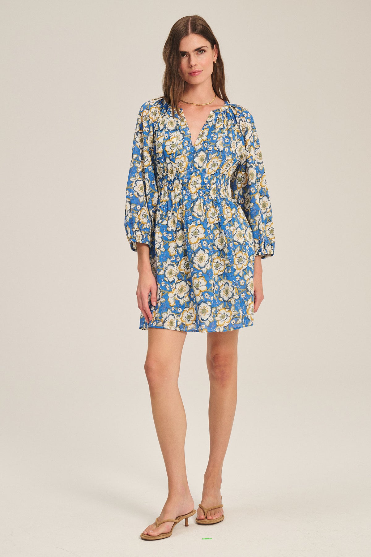 Sandrine Dress - Asul