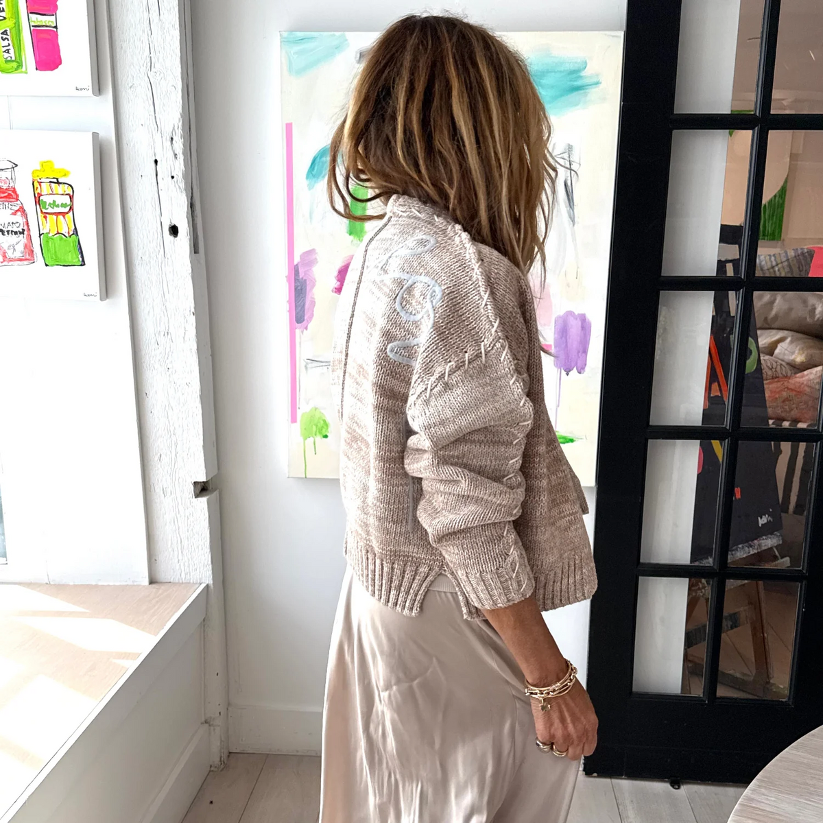 Sienna Cardigan - Latte