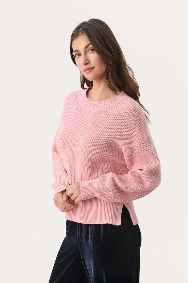 Luma Pullover - Silver Pink