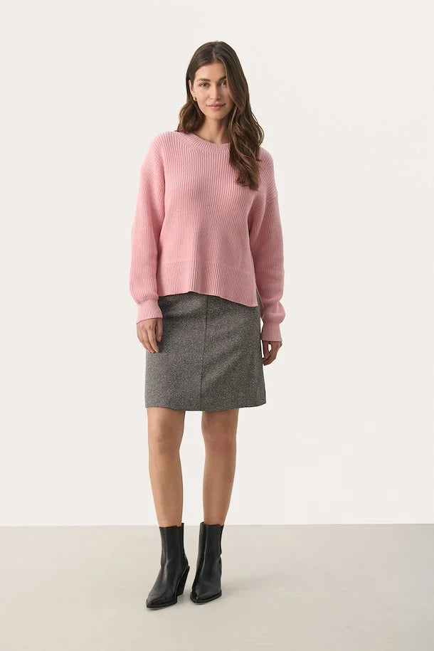 Luma Pullover - Silver Pink