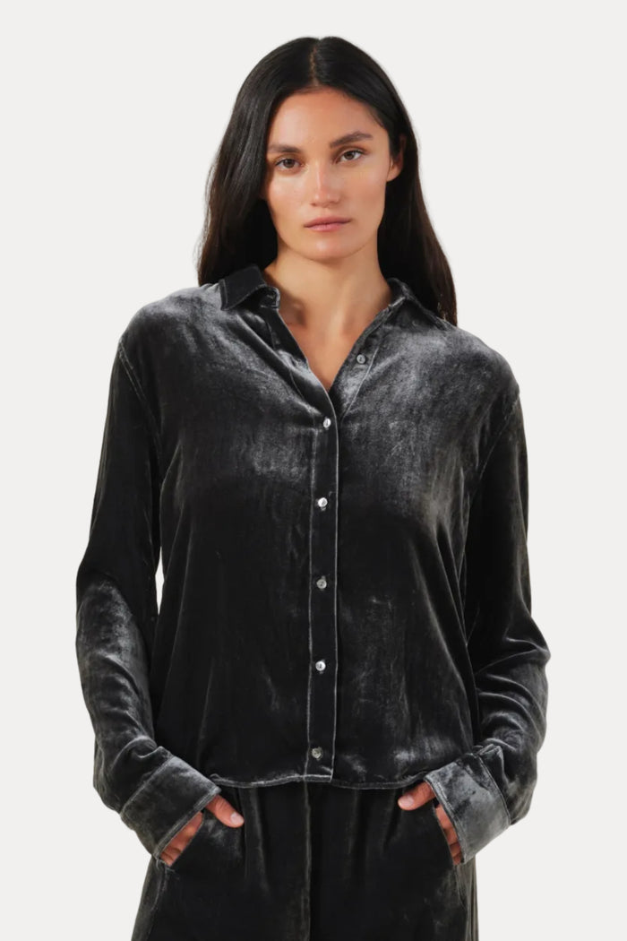 Iliana Shirt - Smoke
