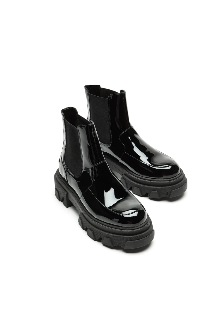 Pheby Boot - Black Patent