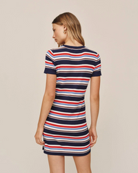 Stripe Tee Dress - Seaside Stripe